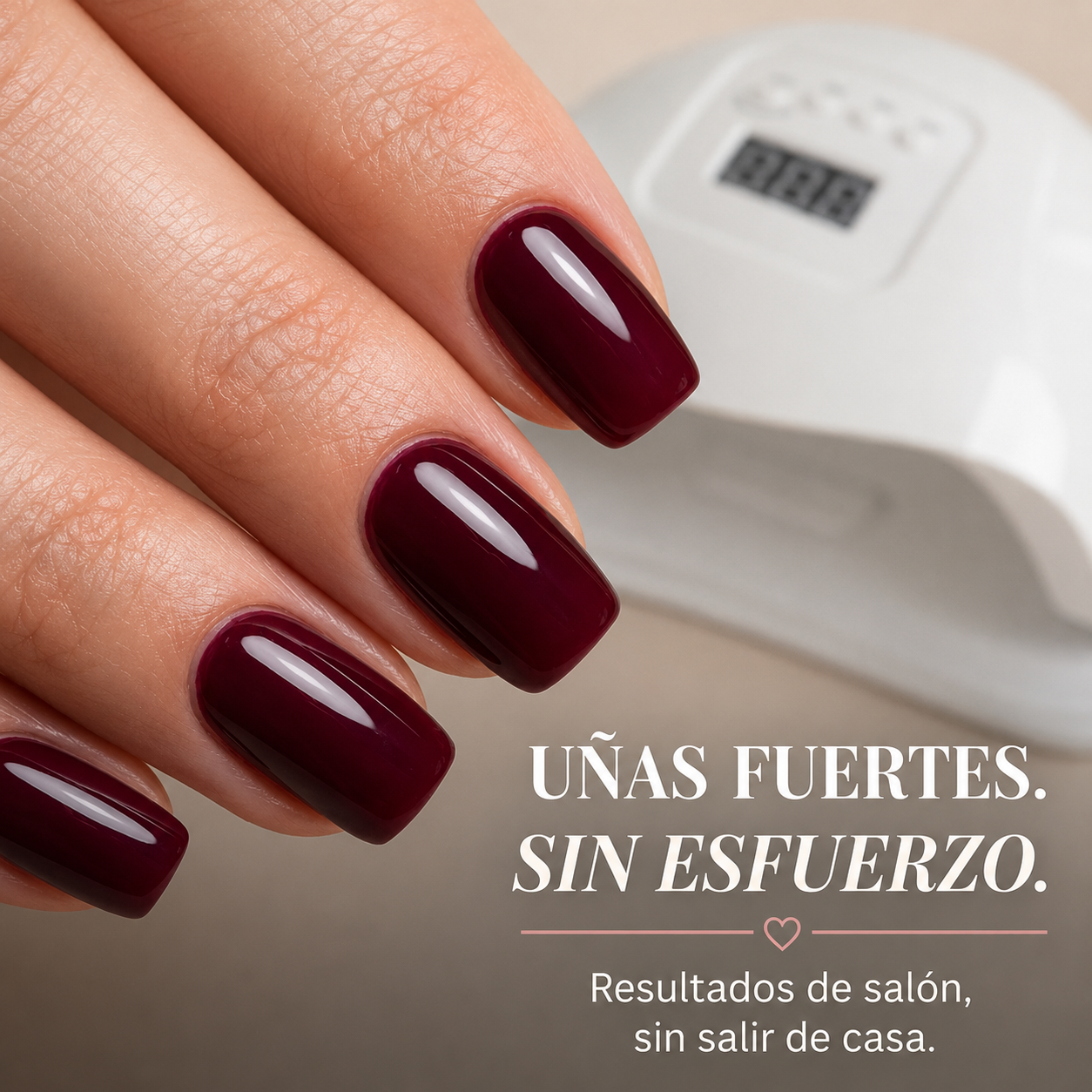 Lámpara UV para el set de uñas Quickpolish
