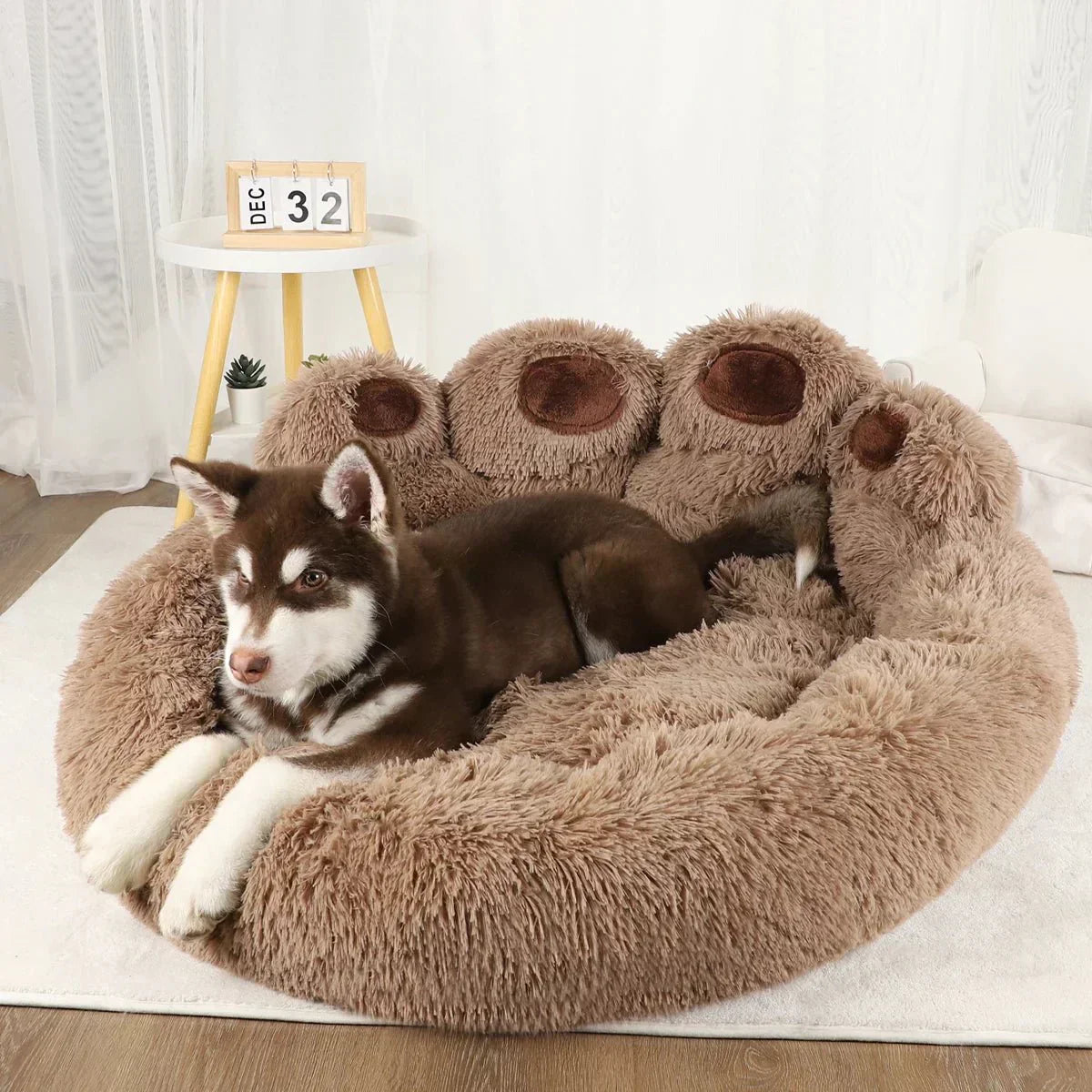 Luxe Pootvormige Slaapmand - Voor Honden & Katten