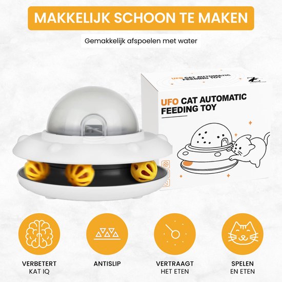 UFO Slimme Kattenvoeder