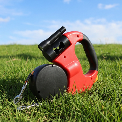 Smart Pets™ Dubbele Honden Riem met Zaklamp
