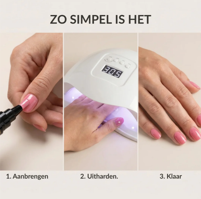 UV-lamp voor Quickpolish nagelset