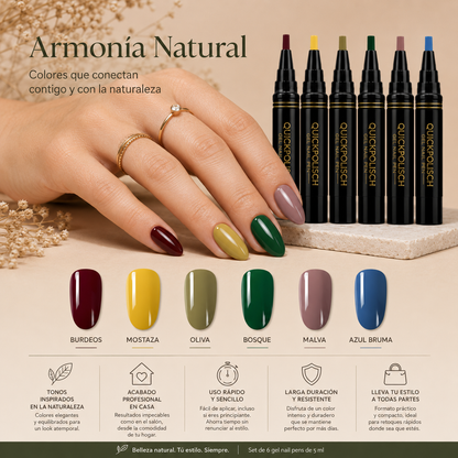 Set de Bolígrafos de Uñas Quickpolisch