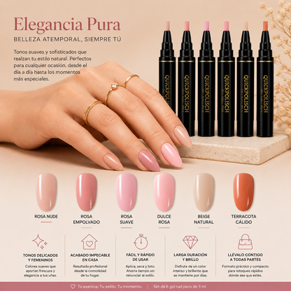 Set de Bolígrafos de Uñas Quickpolisch