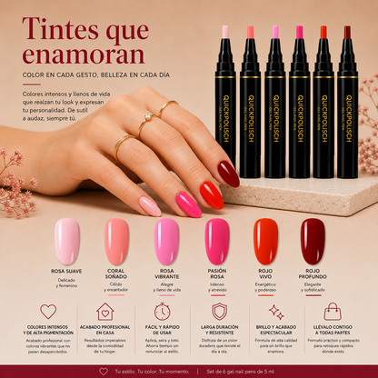 Set de Bolígrafos de Uñas Quickpolisch