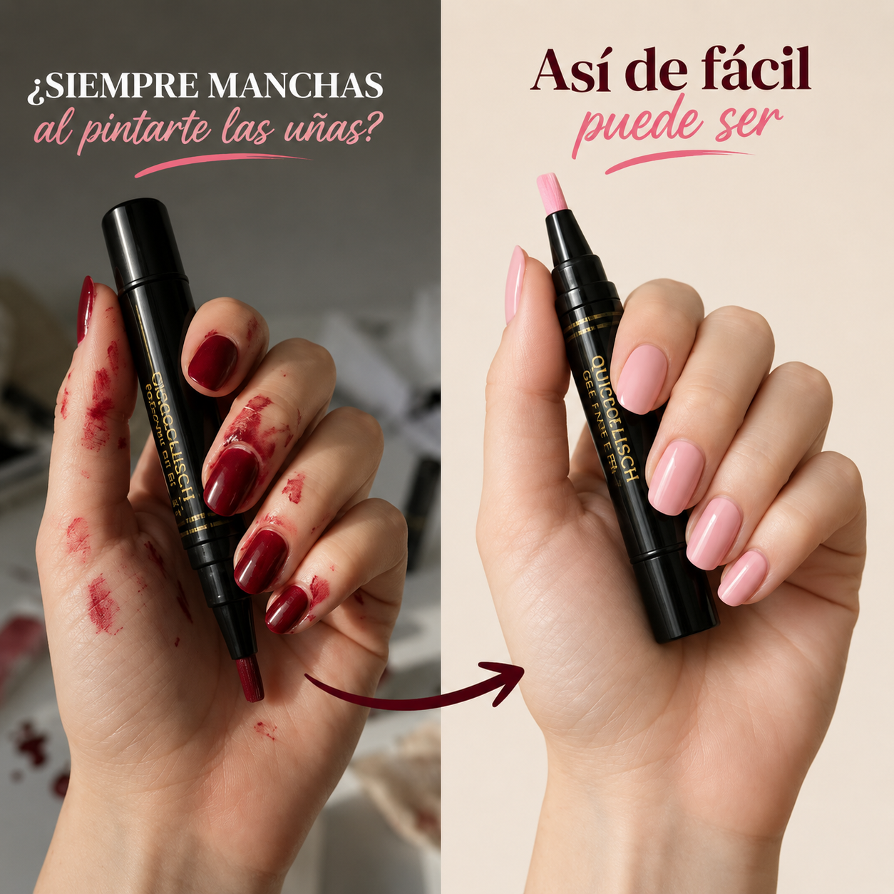 Set de Bolígrafos de Uñas Quickpolisch