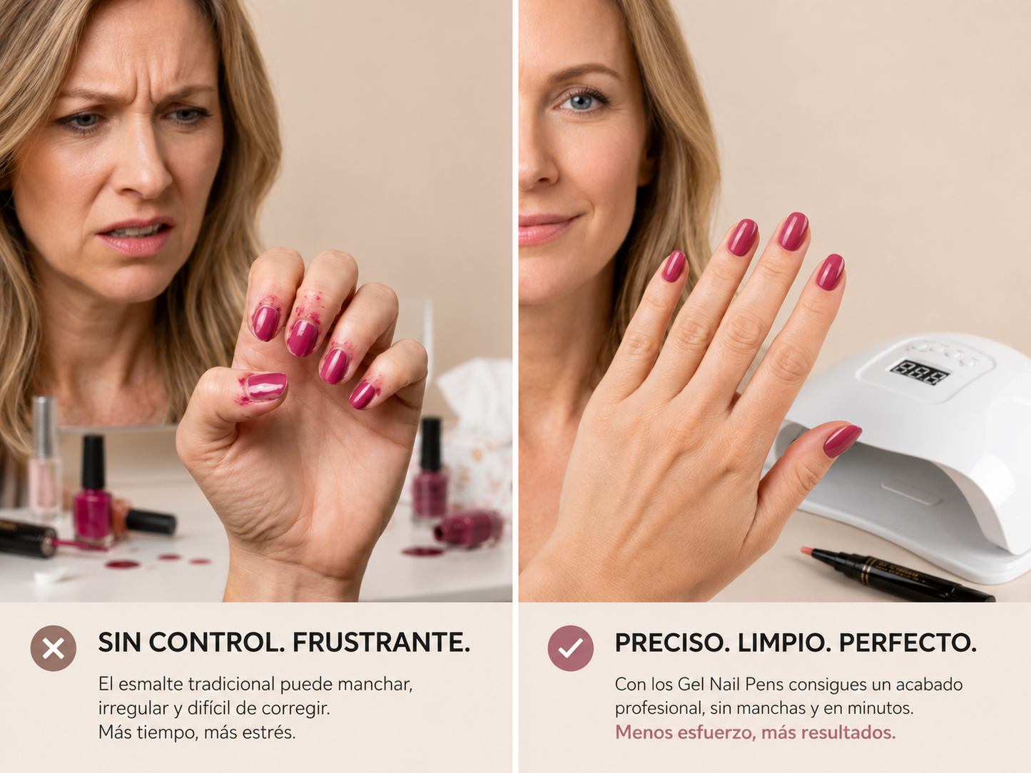 Lámpara UV para el set de uñas Quickpolish