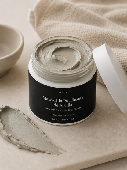 SOLÉA | Mascarilla Purificante de Arcilla