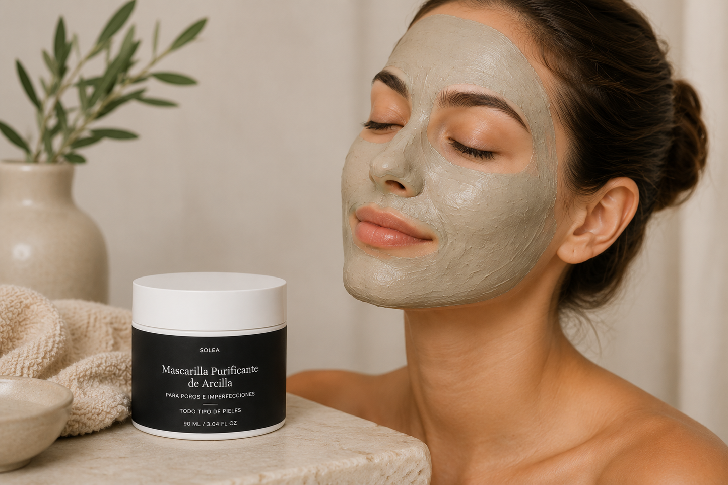 SOLÉA | Mascarilla Purificante de Arcilla