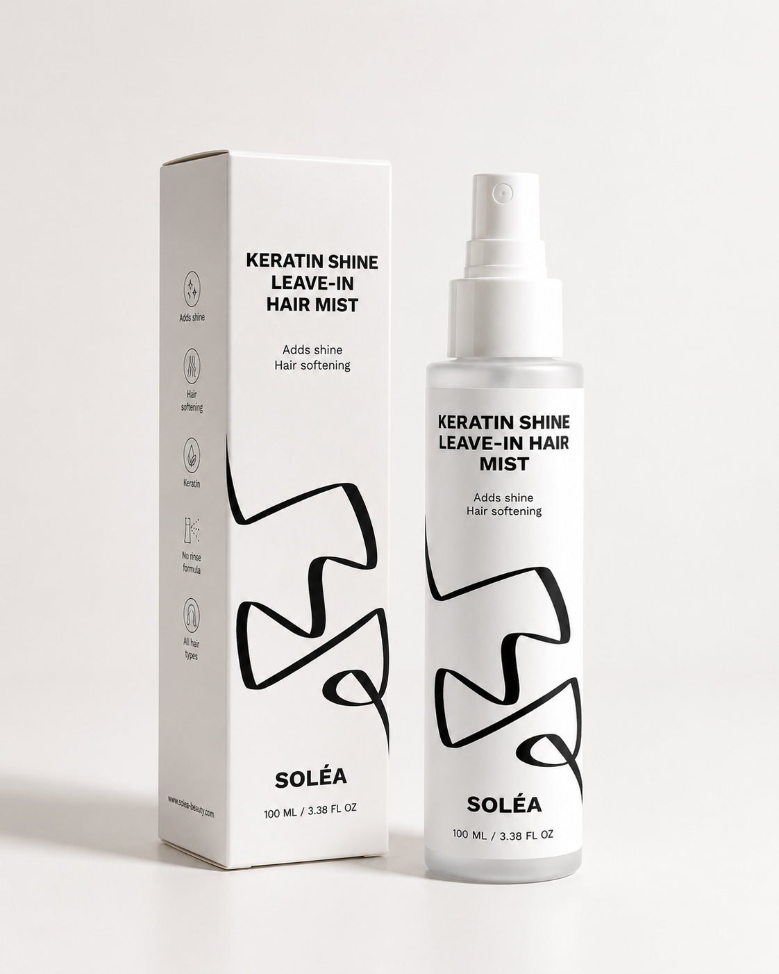 SOLÉA | Keratin Shine Leave-In Hair Mist