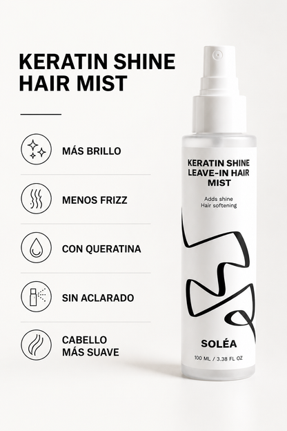 SOLÉA | Keratin Shine Leave-In Hair Mist