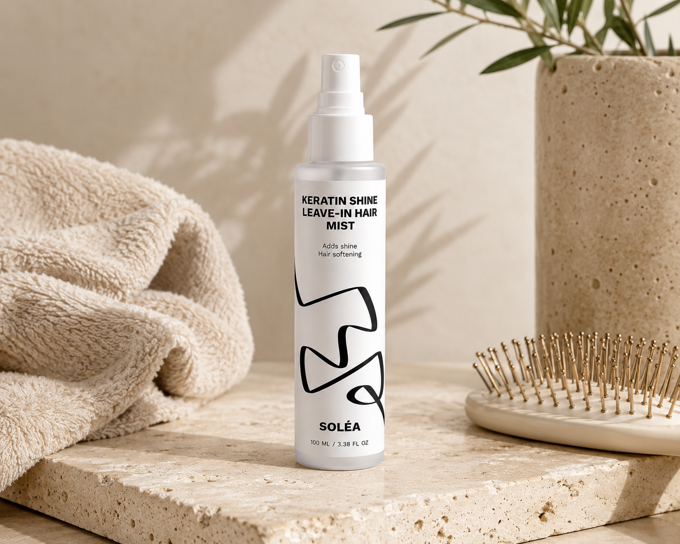 SOLÉA | Keratin Shine Leave-In Hair Mist