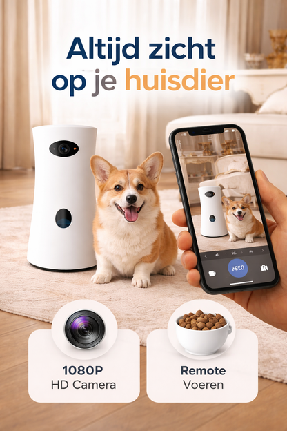 Slimme Camera met Voerfunctie & Interactieve Laser