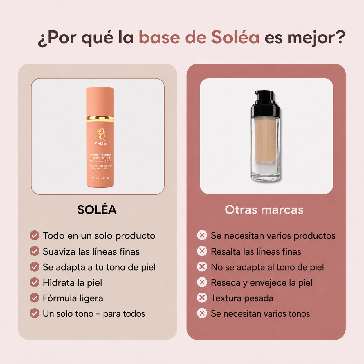 Soléa Color Changing Foundation SPF50 1 + 1 gratis