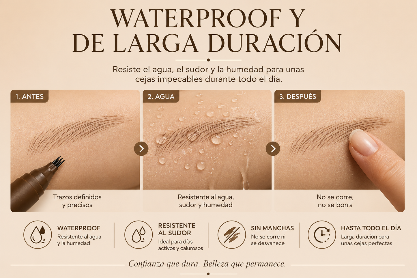 Lápiz de Cejas Featherline™ 4 Puntas