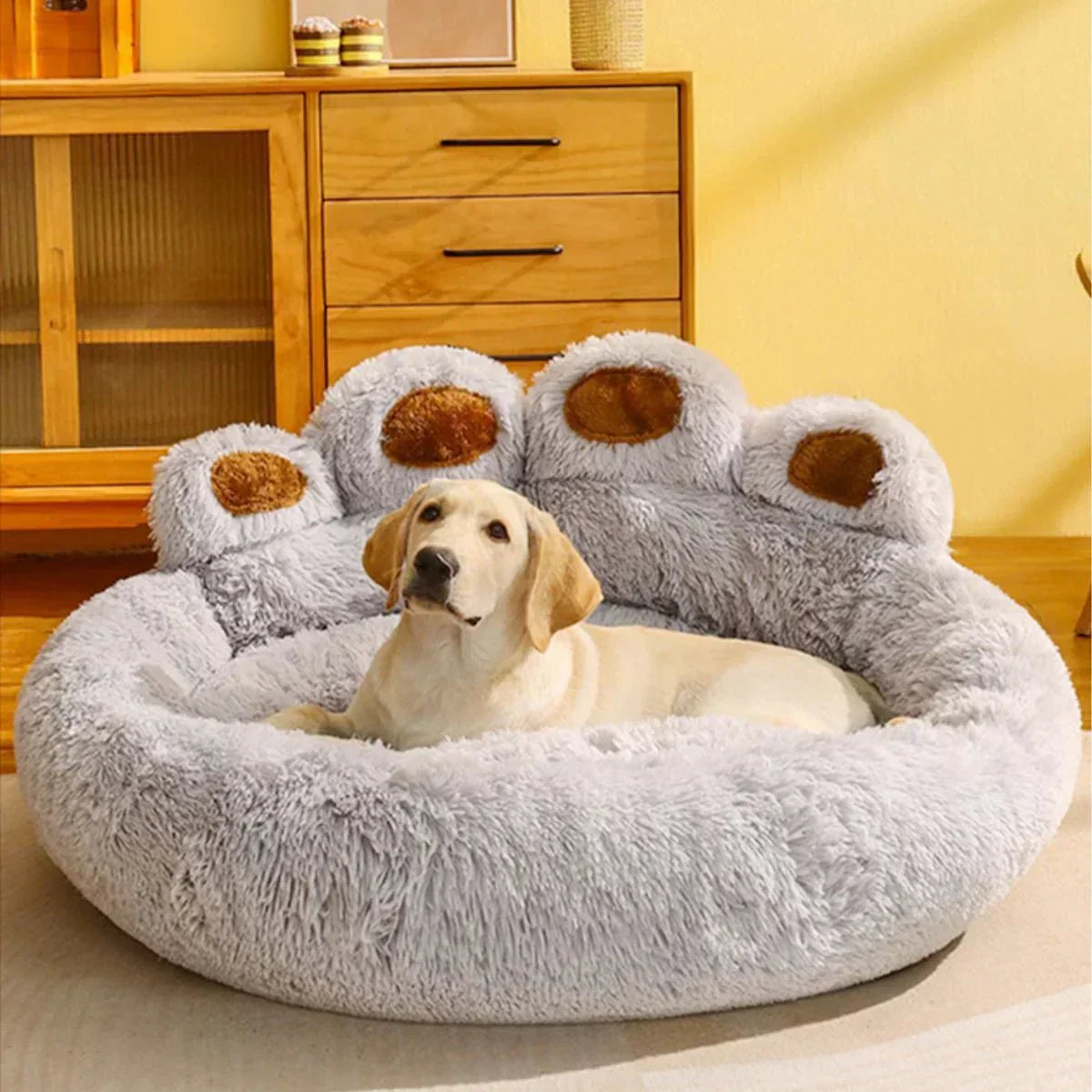Luxe Pootvormige Slaapmand - Voor Honden & Katten