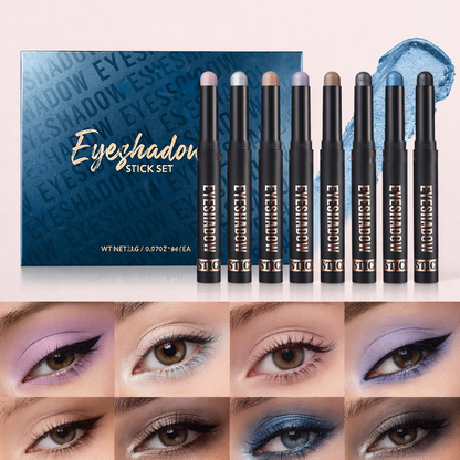 Easy Eyeshadow Sticks (Set de 8 colores)
