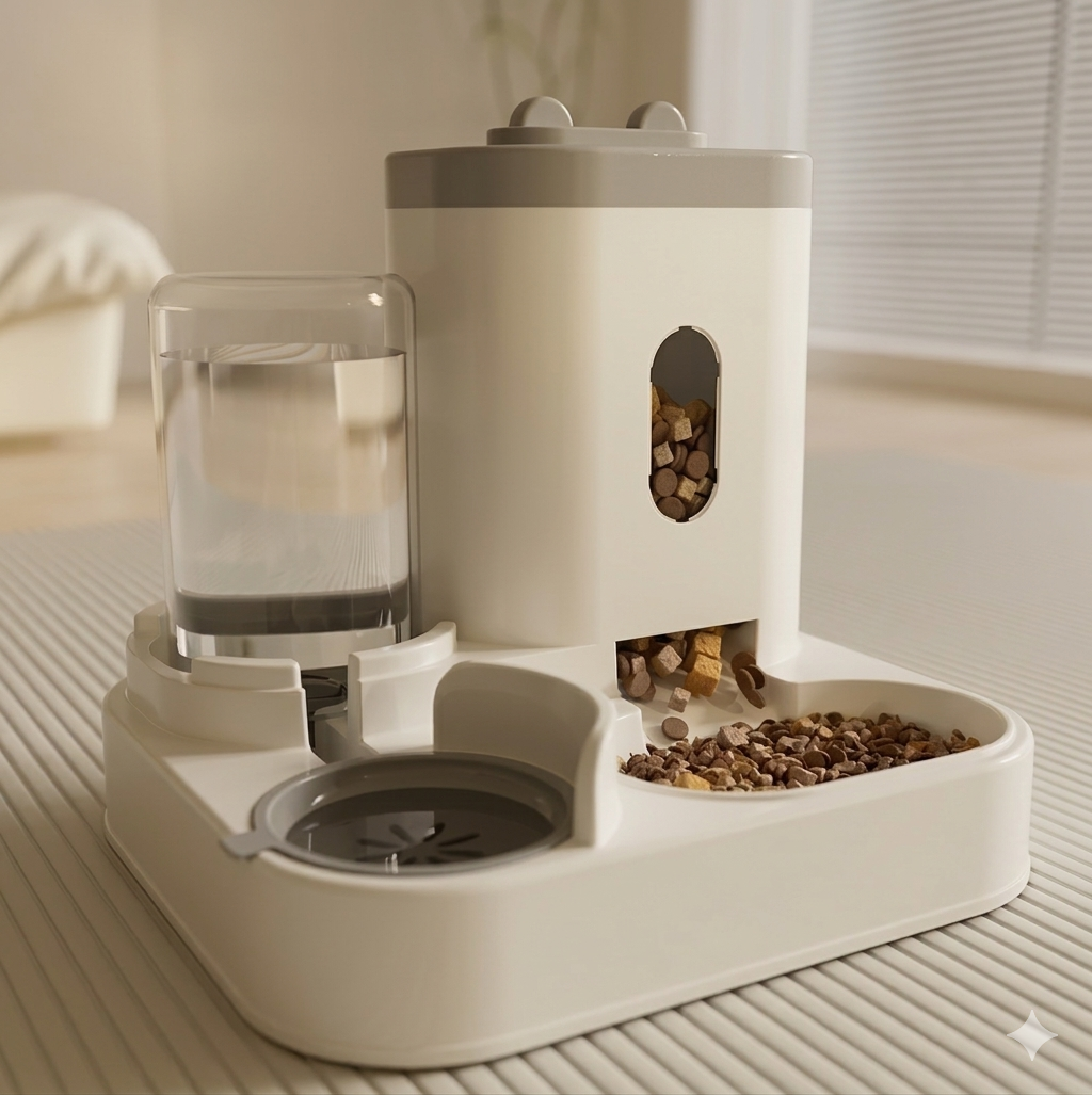 HydraFeed 2-in-1 Voer- & Waterdispenser