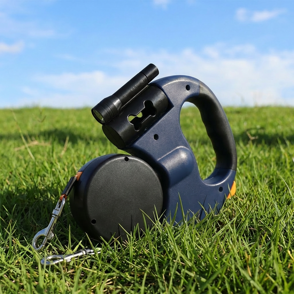 Smart Pets™ Dubbele Honden Riem met Zaklamp